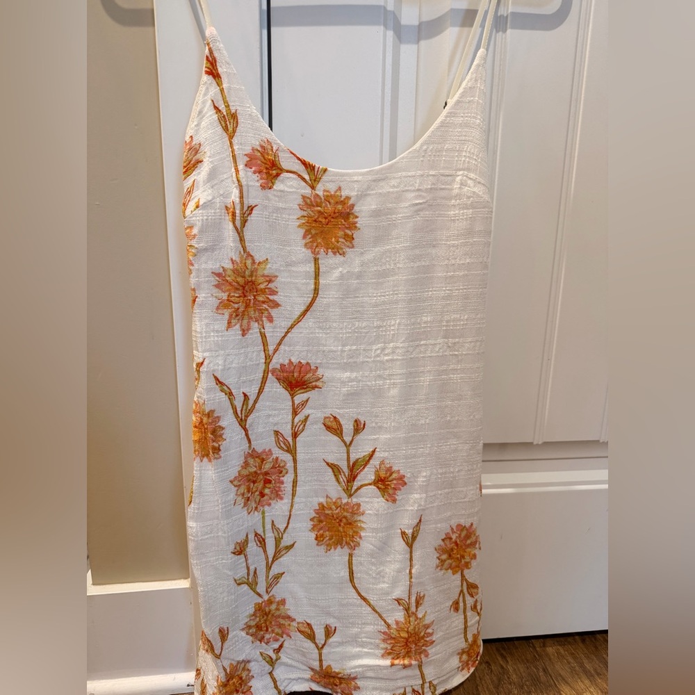 Urban Outfitters Kimchi Blue dress with orange/green flower detailing